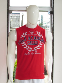 Camiseta Masculina Original Sallo Regata Machão Silk Vermelho - comprar online