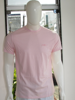 Camiseta Básica Original Sallo Malha Perfumada Lisa Rosa - comprar online