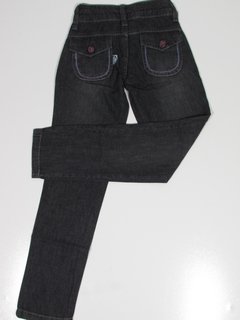 Calça jeans infantil feminina k137U Com Torçal Regulador Luáple na internet