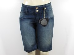 Bermuda Jeans Feminina Ly Longuete Cós Alto Aion - netpizante