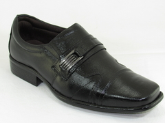 Sapato Tropical Social Masculino Couro Flother Preto - comprar online