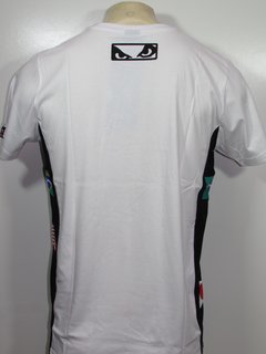 Camiseta Masculina Bad Boy Gola Redonda Silk Branco - comprar online