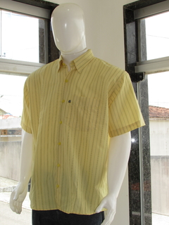 Camisa Social Masculina Vince Slim Manga Curta - comprar online