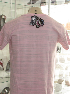 Camiseta Masculina Maresia Especial Gola V Rosa Claro - netpizante