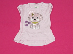 Blusa Whitecat Viscolaycra 852 Feminino Infantil