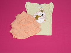 Conjunto White Cat 842 Feminino Baby na internet