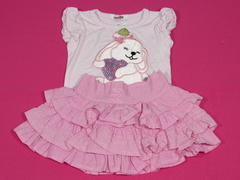 Conjunto White Cat 842 Feminino Baby - loja online