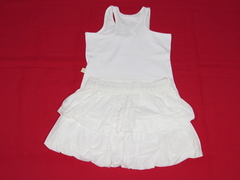 Conjunto Saia Blusa Brandilli Mundi 30879 Feminino Infantil - comprar online