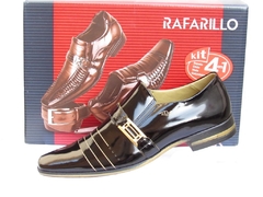 Kit Sapato Social Rafarillo 6004 C/Cinto+meia