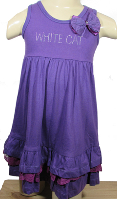 Vestido Whitecat 746 Feminino Infantil