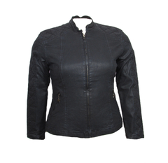 Jaqueta feminina Jeans Encerado Preto - netpizante