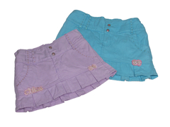 Saia Joy JVE2914 Feminino Infantil Duas Cores