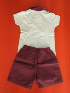 Conjunto Menino Gola Polo Bebê - comprar online