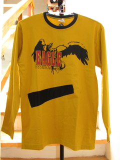 Camiseta Menino Manga Longa Darroupy Amarelo