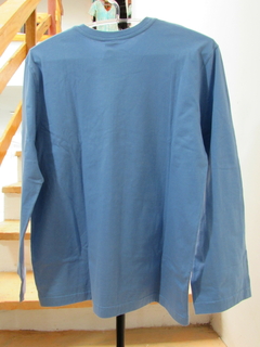 Camiseta Menino Manga Longa Darroupy Azul - comprar online