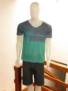 Camisa RapBoy Gola V Estampa Sublimada Verde - loja online