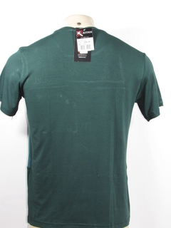 Camisa Kothos Masculina Gola Redonda Básica Verde - comprar online