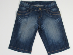 Bermuda Jeans Feminina Pedal Cós Médio. Opera z