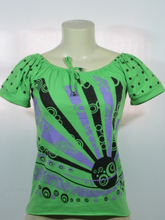 Blusa Feminina Ombro a Ombro Basica