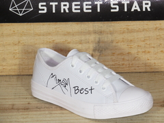 Tênis Street Star Basic Unissex Branco