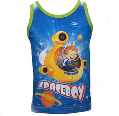Camisa Regata Whitecat Baby Spaceboy na internet