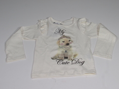 Blusa Cotton 1241 Whitecat Feminino Infantil - netpizante