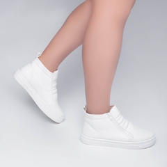 Tênis Feminino Botinha Torricella Branco - comprar online