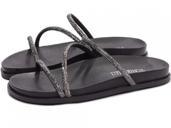 Sandália Feminina Papete Birken Strass - comprar online