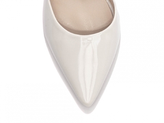 Imagem do Sapato Scarpin Chanel Torricella Verniz Off White