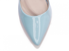 Imagem do Sapato Scarpin Chanel Torricella Verniz Azul