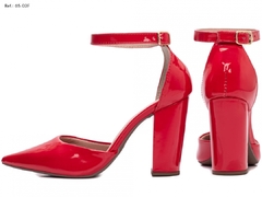 Sapato Scarpin Chanel Torricella Verniz Vermelho - comprar online