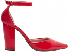 Sapato Scarpin Chanel Torricella Verniz Vermelho - loja online