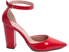 Sapato Scarpin Chanel Torricella Verniz Vermelho