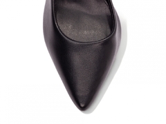 Imagem do Sapato Scarpin Torricella Salto Bloco Aberto do Lado -Lançamento