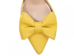 Imagem do Sapato Scarpin Elegante Torricella Caramelo Amarelo Lançamento