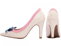 Sapato Feminino Scarpin Torricella Croco Lançamento - comprar online
