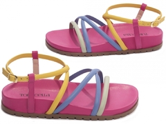 Sandália Feminina Papete Birken Lançamento Brasil Multicor - comprar online