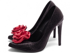 Sapato Scarpin Salto 12 Elegante Preto-Nova Coleção - loja online