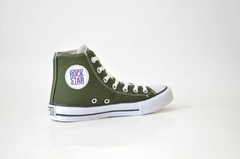 Coturno Rock Star - Verde Militar