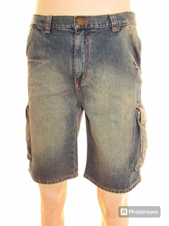 Bermuda Cargo jeans Masculino Juvenil - netpizante