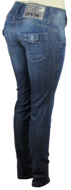 Calça Jeans Feminina Skinny Street Cós Baixo Dyork - netpizante