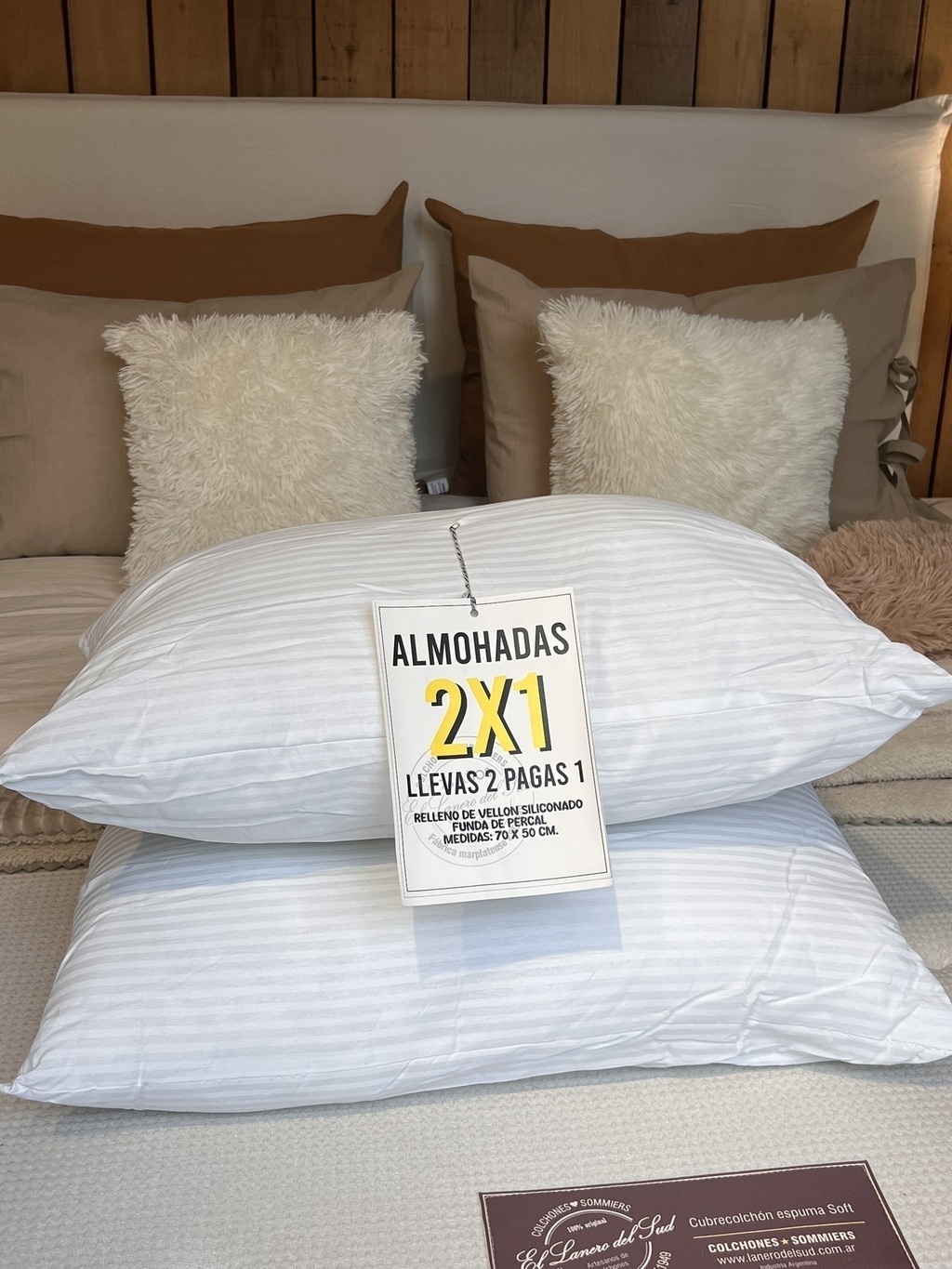 Almohada Clasica 2x1 Llevas dos pagas 1