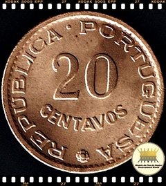 Km 78 Angola 20 Centavos 1962 XFC ®