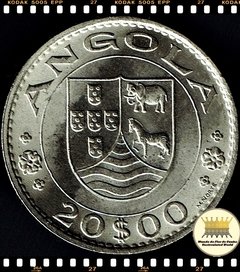 Km 80 Angola 20 Escudos (Nós Temos Mais de Uma Data # Favor Escolher uma Data Abaixo e o Estado de Conservação) 1971 1972 ®