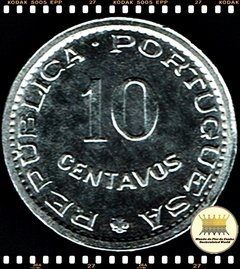 Km 82 Angola 10 Centavos 1974 XFC Muito Escassa (Não liberada para circulação) ® - comprar online