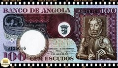 P106 Angola 100 Escudos 10/06/1973 FE Escassa - comprar online