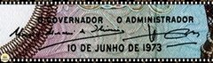 P106 Angola 100 Escudos 10/06/1973 FE Escassa - Mundo Flor de Cunho | Numismática