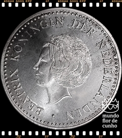 Km 28 Antilhas Holandesas 50 Gulden 1980 XFC Prata © - comprar online