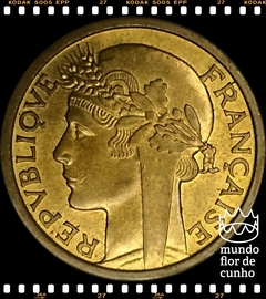 Km 2 África Ocidental Francesa 1 Franc 1944 XFC Escassa © - comprar online