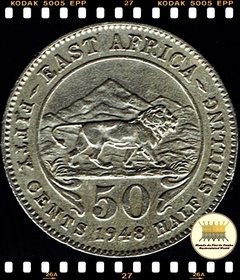 Km 30 África Oriental Britanica 50 Cents (Nós Temos Mais de Uma Data # Favor Escolher uma Data Abaixo e o Estado de Conservação) 1948 1949 ®